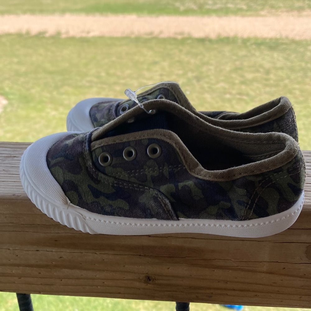George Camo no-tie toddler Sneakers